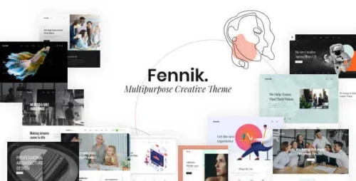 Fennik Theme GPL v1.2.5 – Multipurpose Creative Theme